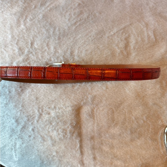 Brighton Leather Belt with Silver Buckle main image 6